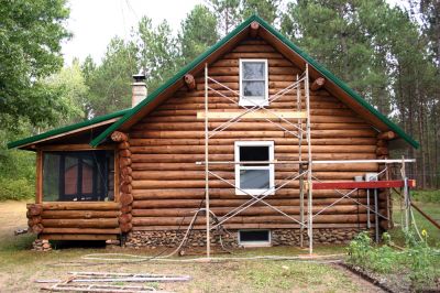Log Home Restoration - Restoration And Preservation Services Stockton, California